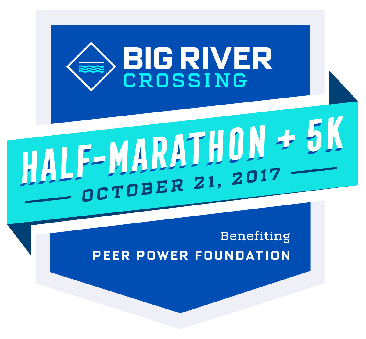 Big River Crossing Half Marathon + 5K benefiting Peer Power Foundation